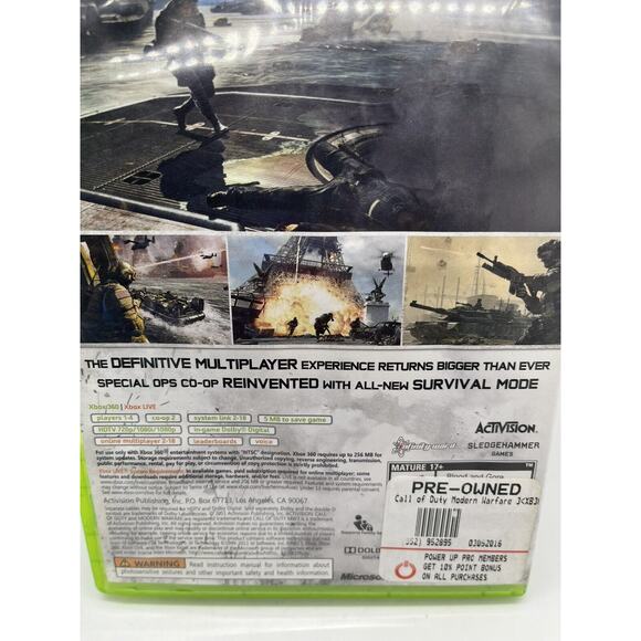 Call of Duty MW3 (Xbox 360, 2011) Complete w/ Manual - Tested - Picture 3 of 7